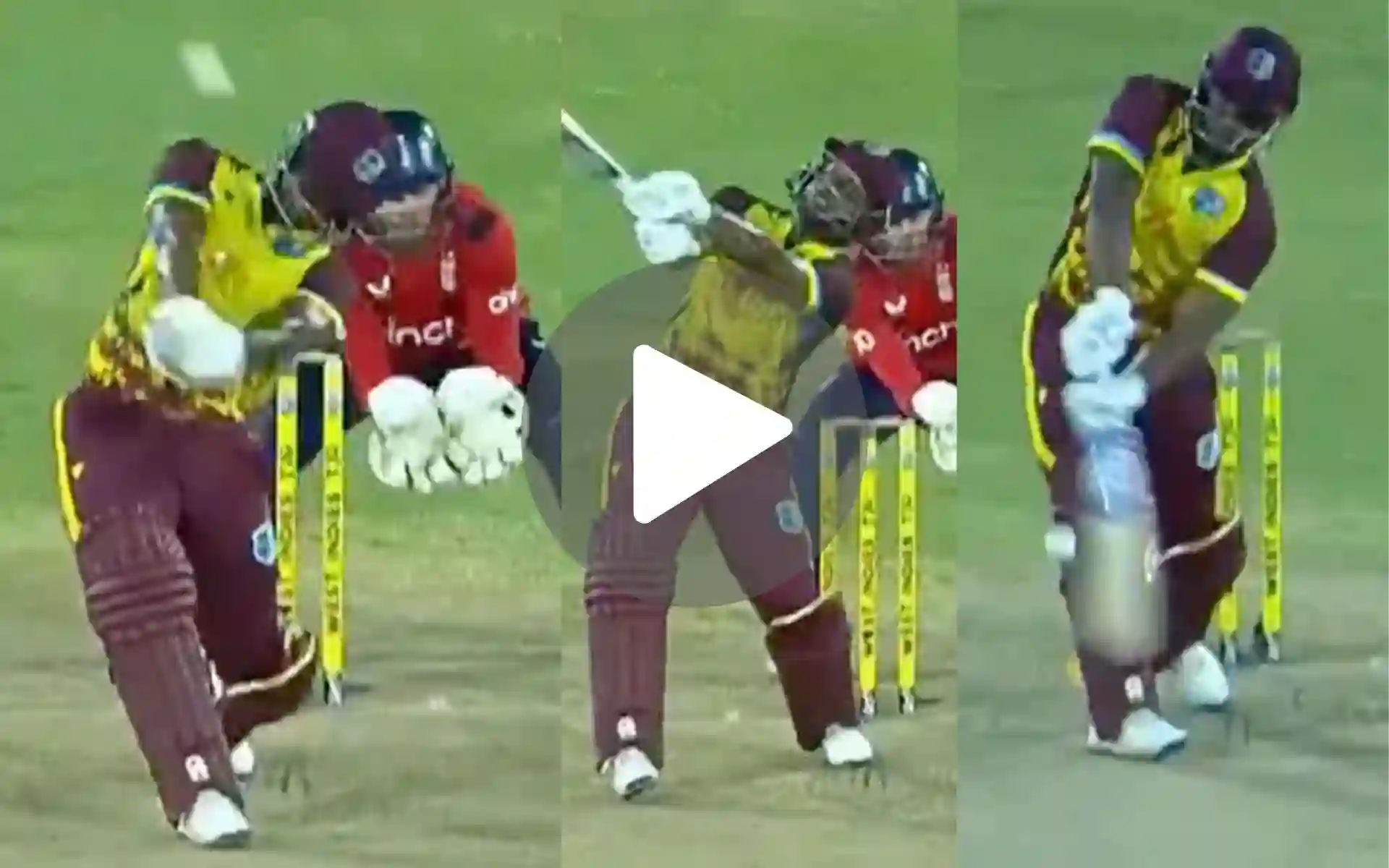 [Watch] 7 Sixes vs Buttler And Co! Evin Lewis' Insane Power-Show Sinks ENG In 4th T20I